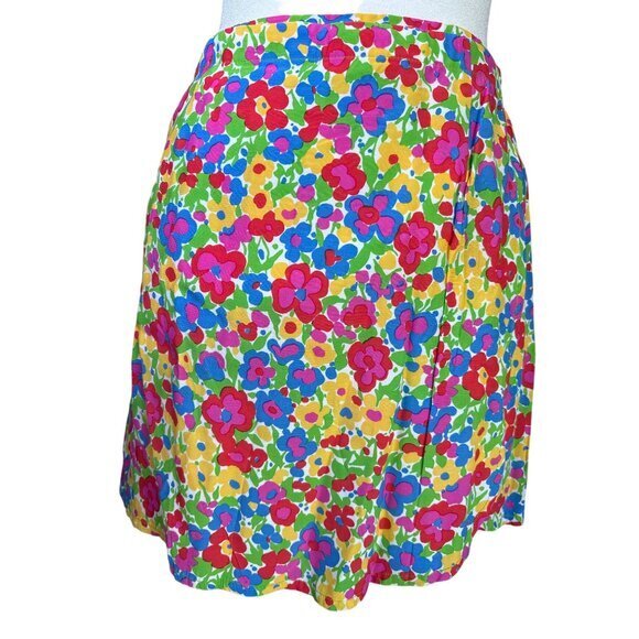 FAITHFULL THE BRAND Lucio Wrap Mini‎ Skirt La Fortuna Floral Size 6 NWT - Picture 1 of 8